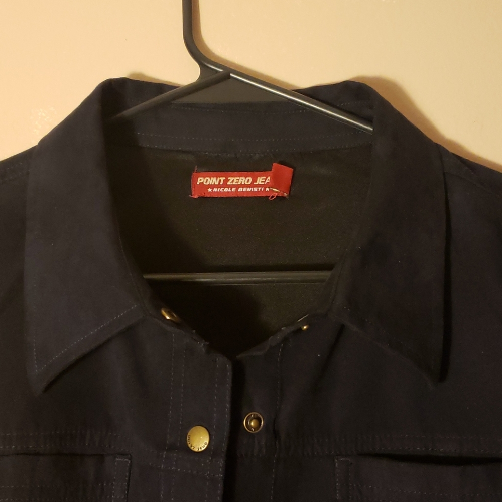 Button Down Casual Shirt/ Light Jacket - image 5